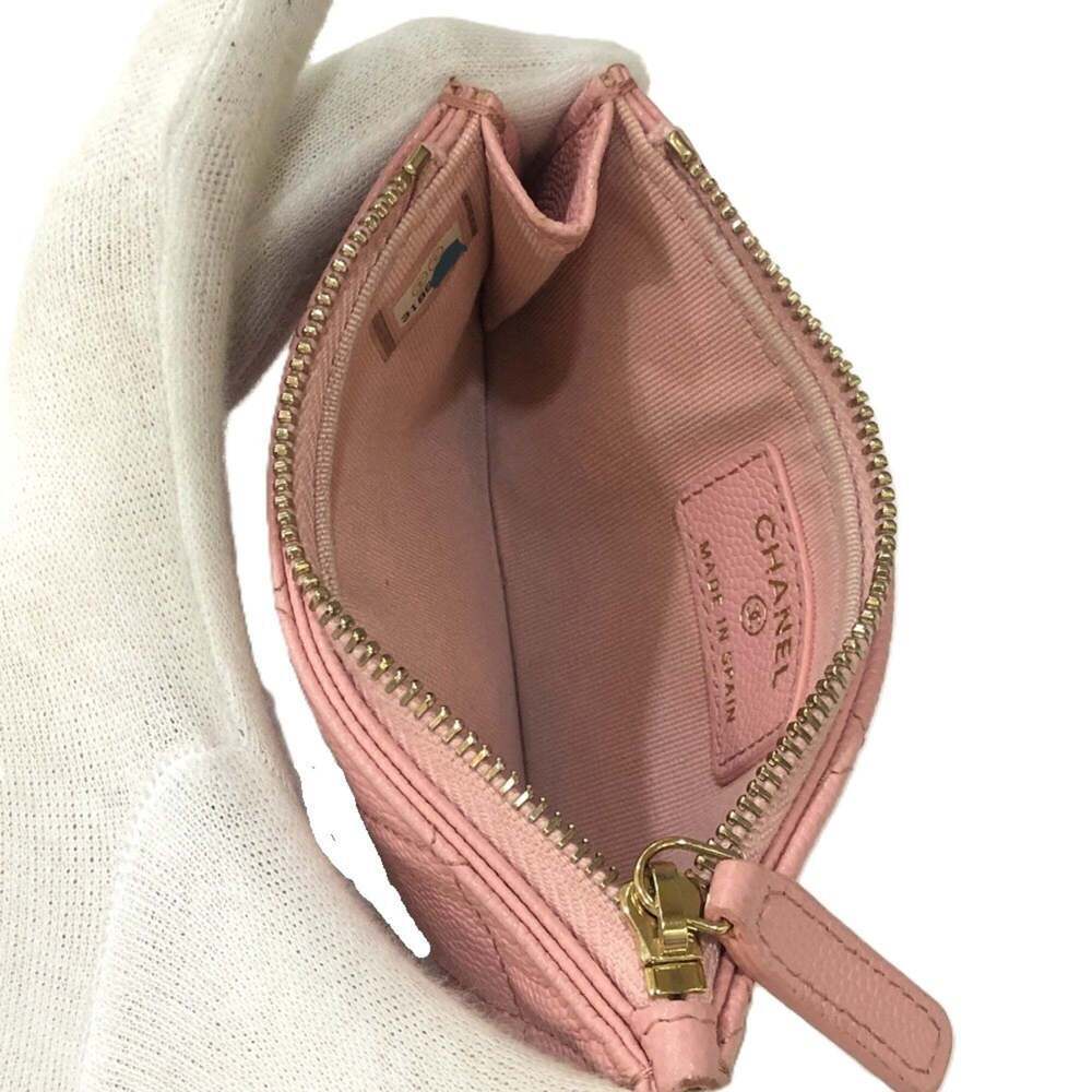 CHANEL Pink Caviar Leather Wallet - Picture 8 of 12